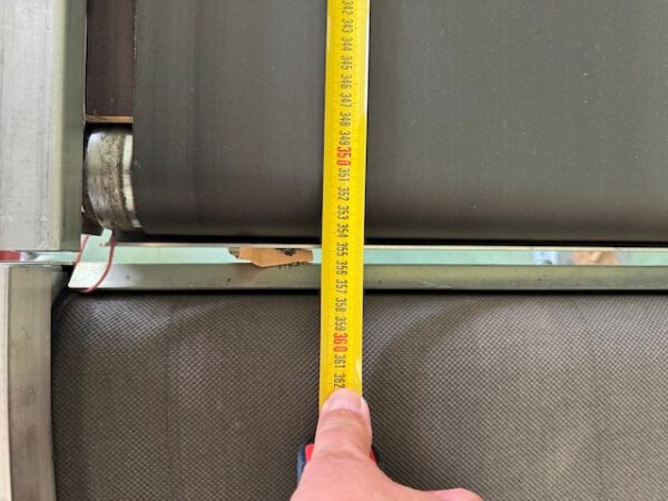 Gurtförderer, angetrieben, ca. 3,55m Länge, Gurtbreite 60cm, Transnorm – Bild 5