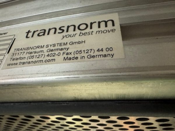 7 Stück Kurvengurtförderer, Transnorm, 90 Grad – Bild 41