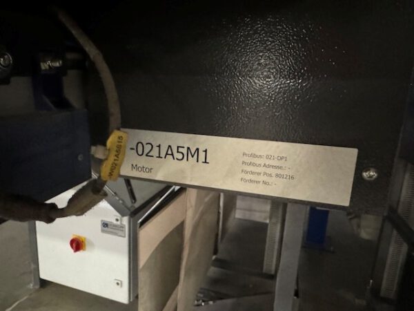 Poket Sorter System, Dürkopp, mit Taschenpuffer mit 13.000 Plätzen, gesamt über 40.000 Taschen, über 2KM Schienen, Weichen, Steigförderer, Steuerungsteile, Ersatzteilen – Bild 43