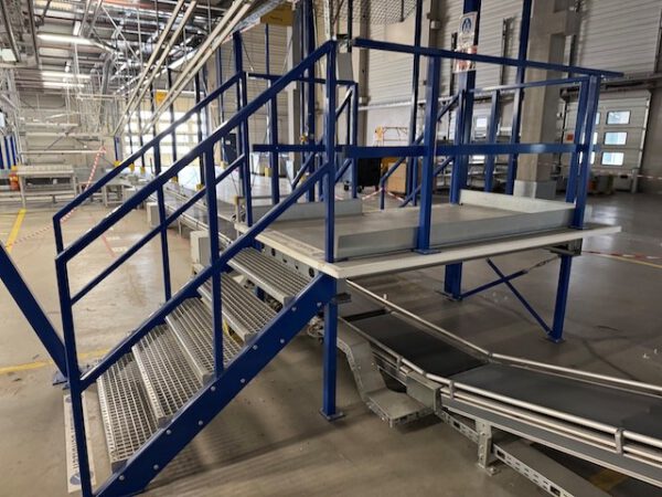 3x Übergang / Treppe / Überstieg z.B. für Fördertechnik – Bild 5