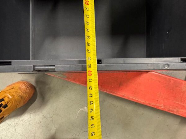 2.400 Stück, Euro- Faltboxen, FB 6442, LxBxH: 60x40x42 cm – Bild 6