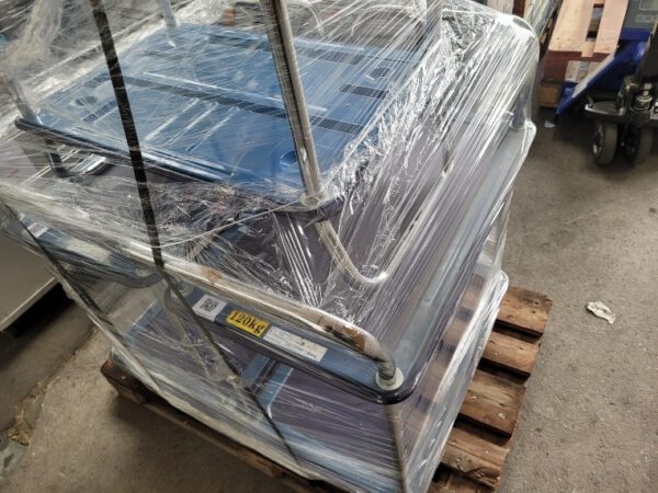 12 Stück Ganzstahlwagen / Tischwagen, Fetra 3112, – Bild 6