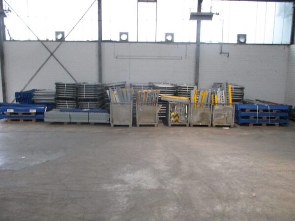 Paletten-Durchlaufregal, Bito, max. 800kg/ Palette, max. 354 Europaletten- Ladungsträger – Bild 6