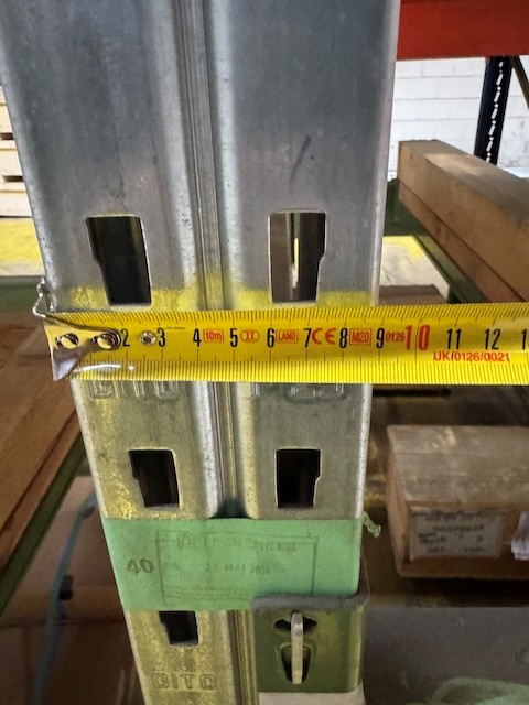 Palettenregal, Bito, Rahmenhöhe 4,50m bis 5,50m, Traversenlänge: 3,60m, max. 4.400 Stellplätze, lagertechnik Palettenregal, Bito, Rahmenhöhe 4,50m bis 5,50m, Traversenlänge: 3,60m, max. 4.400 Stellplätze, – Bild 6