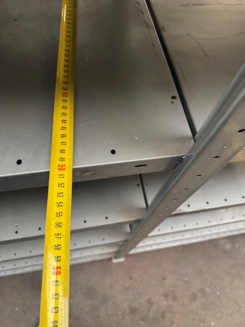 88 Felder Fachbodenregale, Jungheinrich, Fachböden 1m Breite, Tiefe 0,50m, Rahmenhöhe 3m lagertechnik 88 Felder Fachbodenregale, Jungheinrich, Fachböden 1m Breite, Tiefe 0,50m, Rahmenhöhe 3m – Bild 6