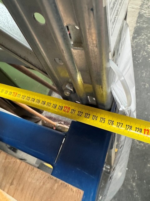 2 Felder Palettenregal, SSI Schäfer, Rahmenhöhe ca. 3,50m bis 4m, Traversenlänge: 2,80m, lagertechnik 2 Felder Palettenregal, SSI Schäfer, Rahmenhöhe ca. 3,50m bis 4m, Traversenlänge: 2,80m, – Bild 6