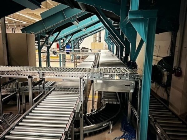 Fördertechnikanlage, TGW, für Behälter 600x400mm, ca. 300m – Bild 6