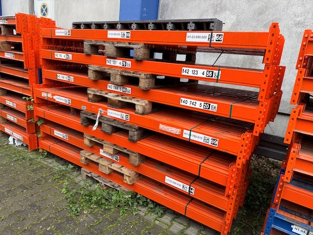 Palettenregal, SSI Schäfer, 6,30m bis 8,60m Höhe , Traversenlänge 1,80m, 4,50m und hauptsächlich 2,70m 1.100kgkg pro Palette, ca. 2.290 Palettenstellplätze, lagertechnik Palettenregal, SSI Schäfer, 6,30m bis 8,60m Höhe , Traversenlänge 1,80m, 4,50m und hauptsächlich 2,70m 1.100kgkg pro Palette, ca. 2.290 Palettenstellplätze, – Bild 51