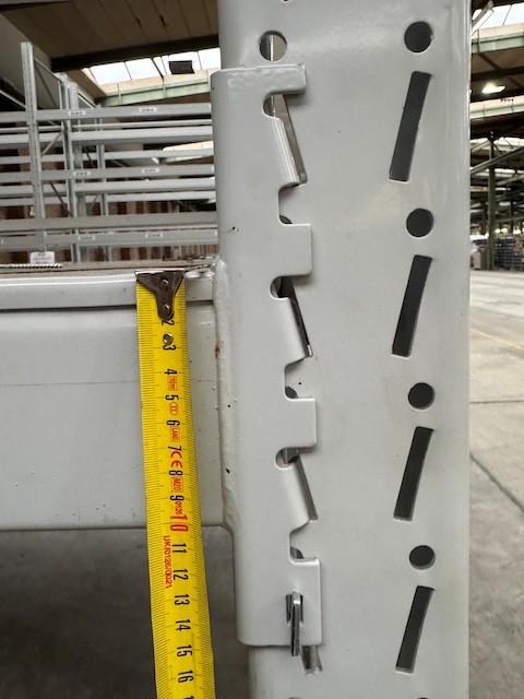 Palettenregal, Hofe, Rahmenhöhe ca. 3,50m bis 4m, Traversenlänge: 2,70m, lagertechnik Palettenregal, Hofe, Rahmenhöhe ca. 3,50m bis 4m, Traversenlänge: 2,70m, – Bild 7
