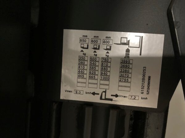 Schmaler Vertikal-Kommissionierer, Linde V10 – Bild 7