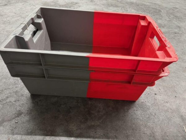 4.000 Stück, nestbare Bicolor-Euro-Drehstapelbehälter, 60X40X20 cm – Bild 7