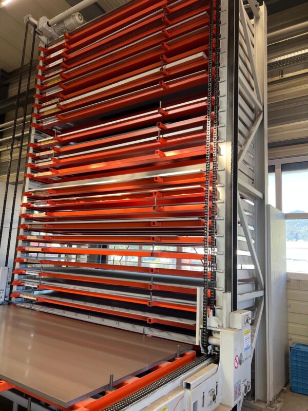 Blechlager, Kasto ecostore 1,2, einseitig, 22 Kassettenplätze, für Blech max. 1,50m x 3m – Bild 8