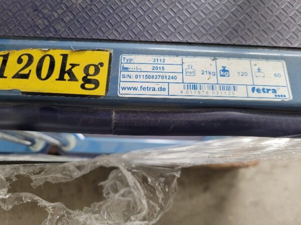 12 Stück Ganzstahlwagen / Tischwagen, Fetra 3112, – Bild 8