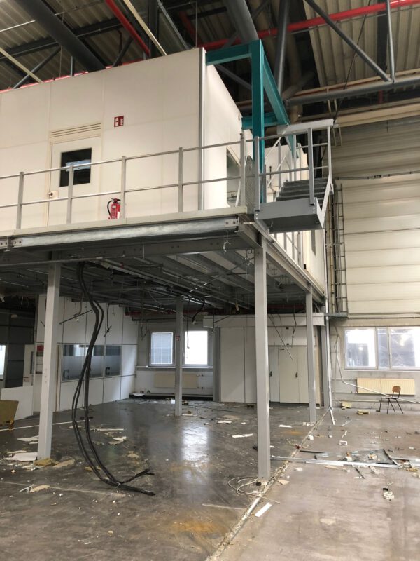 Stahlbau Lagerbühne / Lagerpodest / Mezzanine, Bito, 500kg/m2, Grundfläche max. 483m2 – gebraucht - : – Bild 13