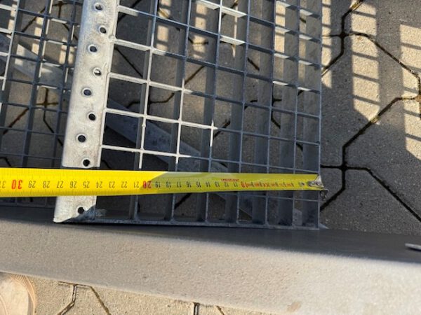 3x Treppe, z.B. für Fachbodenregalanlagen, Lagerbühnen etc, – Bild 8