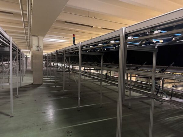 Sorter für leichte Lasten, Optimus, SORTIER­­ANLAGE  OPTISORTER HORIZONTAL, 200 Schalen, 261 Ziele – Bild 8