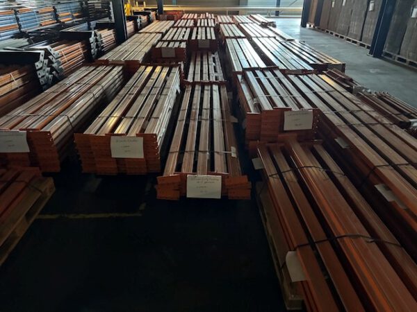 Palettenregal, Nedcon, Höhe 2,50 – 2,70m, Traversenlänge 3m und 4m, 500kg pro Palette, max. 5.600 Palettenstellplätze, – Bild 9