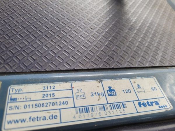12 Stück Ganzstahlwagen / Tischwagen, Fetra 3112, – Bild 9