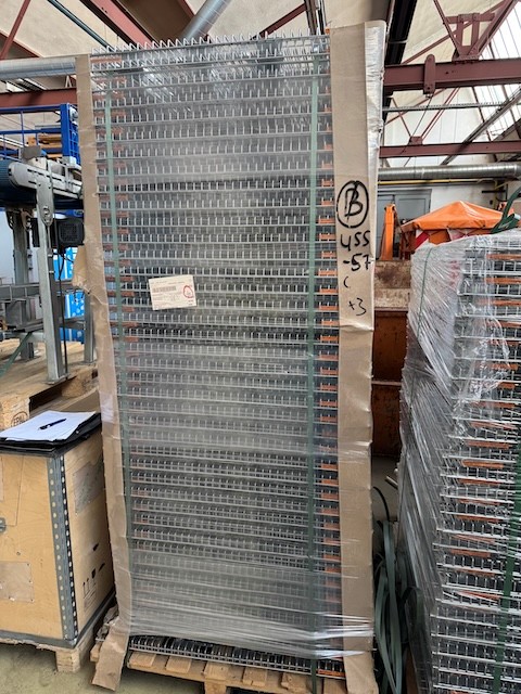 189 Stück Gitterauflagen, 1 to. / Palettenplatz, für Palettenregale 1,05m tief lagertechnik 189 Stück Gitterauflagen, 1 to. / Palettenplatz, für Palettenregale 1,05m tief – Bild 11