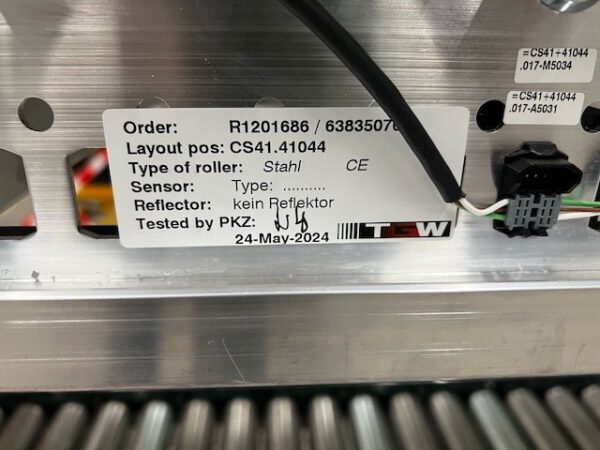 Fördertechnikanlage, TGW, für Behälter 600x400mm, ca. 300m – Bild 9