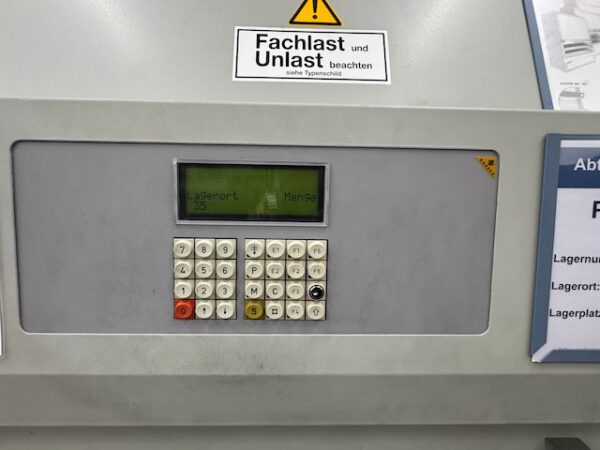 3 Lagerpaternoster, Kardex, ca. 4,50m hoch, 21 Gondeln, 320 – 350kg / Gondel – Bild 9