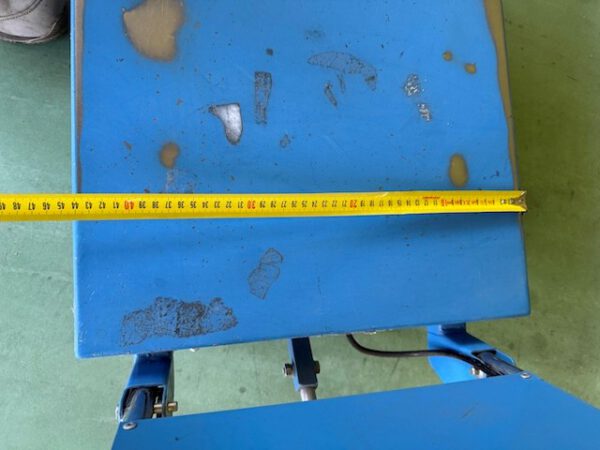 11 Scherenhubtische mit manuellem Hubantrieb, 150 kg Traglast, 740x450 mm – Bild 9