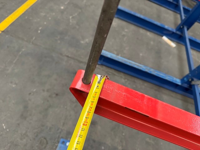 2x 7 Rahmen Kragarmregal, zweiseitig, Fischer, Rahmenhöhe ca. 2,50m, Armlänge ca. 1m, 285kg/ Arm lagertechnik 2x 7 Rahmen Kragarmregal, zweiseitig, Fischer, Rahmenhöhe ca. 2,50m, Armlänge ca. 1m, 285kg/ Arm – Bild 10