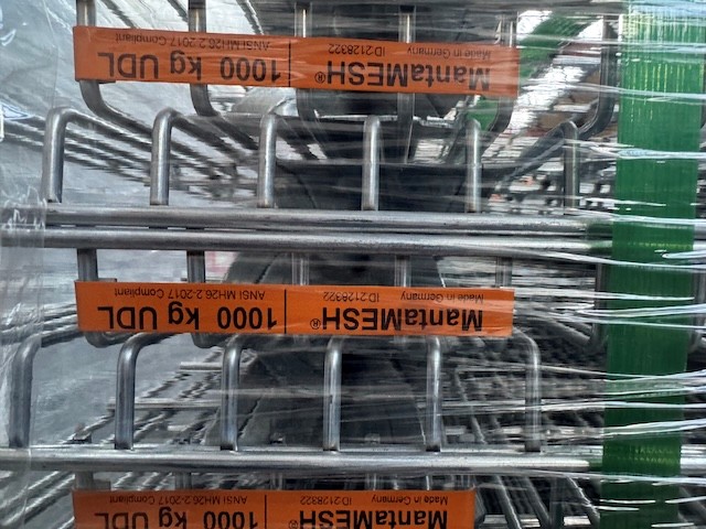 189 Stück Gitterauflagen, 1 to. / Palettenplatz, für Palettenregale 1,05m tief lagertechnik 189 Stück Gitterauflagen, 1 to. / Palettenplatz, für Palettenregale 1,05m tief – Bild 12