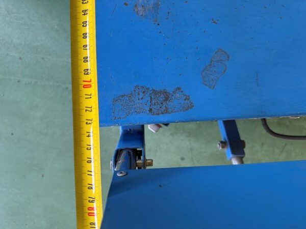 11 Scherenhubtische mit manuellem Hubantrieb, 150 kg Traglast, 740x450 mm – Bild 10