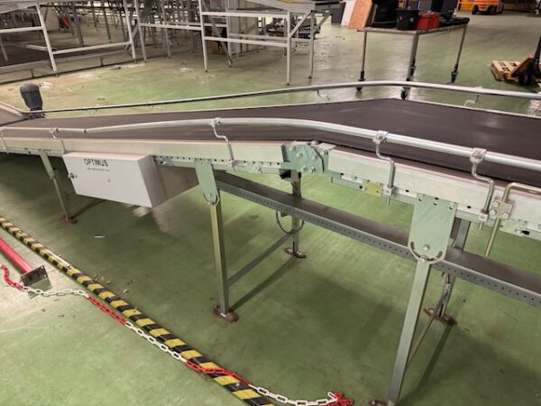 Steigband / Gurtförderer, angetrieben, ca. 5,50m Länge, Gurtbreite 60cm, Transnorm – Bild 10