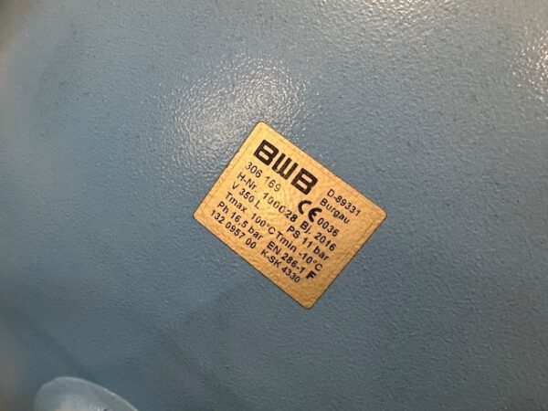 2x Kompressoranlagen 10bar, Boge, Schraubenkompressor, inkl. Drucklufttrockner, Druckluftbehälter mit Schalldämmhaube – Bild 10