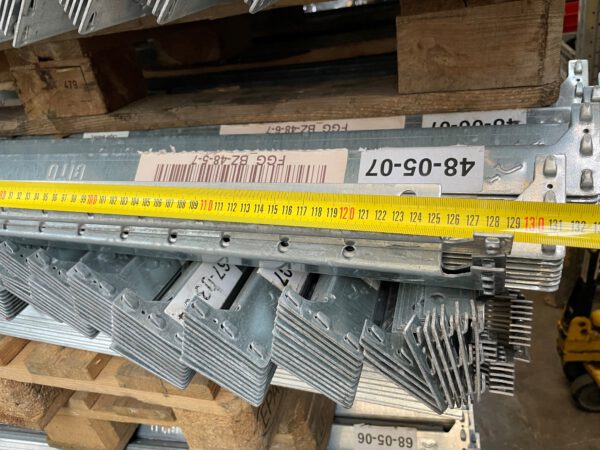 400 St. Aussteifungstraversen für Fachbodenregale, Bito, Typ SV – Bild 2