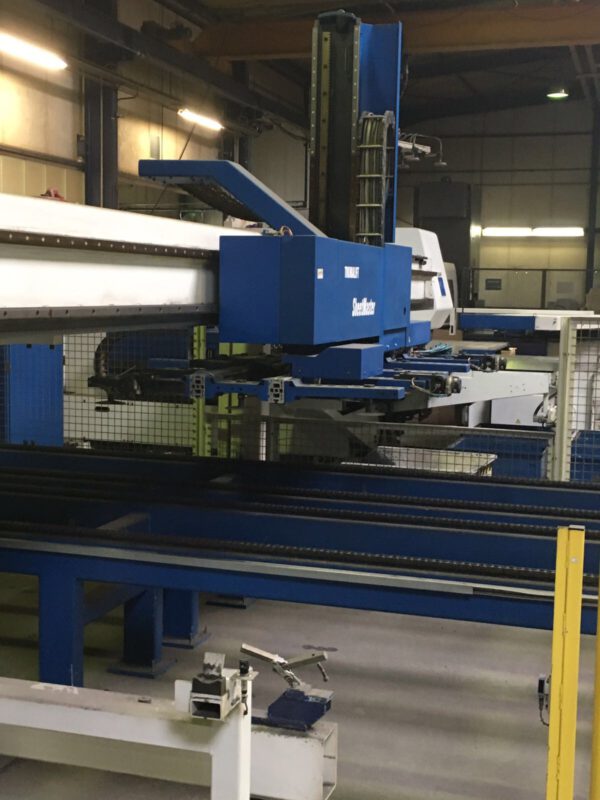 Blechlagerturm Stopa, 16 Fächer (Kassetten) a 3 Tonnen, für Blechformat: 1,25 x2,50m, plus Trumpf Sheetmaster 1300 – gebraucht - : – Bild 2