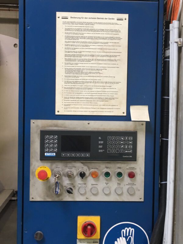 Blechlagerturm Stopa, 16 Fächer (Kassetten) a 3 Tonnen, für Blechformat: 1,25 x2,50m, plus Trumpf Sheetmaster 1300 – gebraucht - : – Bild 8