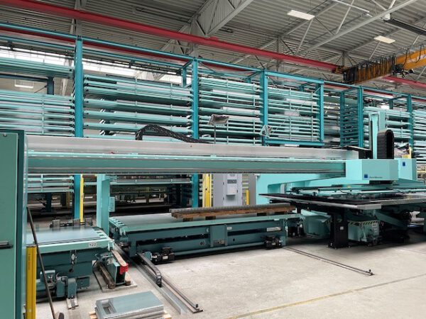 automatischer Blechlagerturm, Stopa, für Bleche max. 1,50m x 3m, bzw. 4m, 3 To. Kassette, 476 Lagerplätze – Bild 11