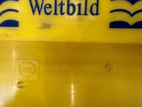 1.050 Stück, Faltkiste, Eurostapelbehälter, UTZ, 600x400x300mm, gelb (blaue Logoschrift) – Bild 13