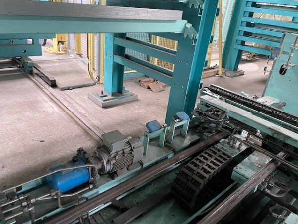 automatischer Blechlagerturm, Stopa, für Bleche max. 1,50m x 3m, bzw. 4m, 3 To. Kassette, 476 Lagerplätze – Bild 26