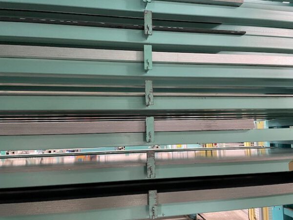 automatischer Blechlagerturm, Stopa, für Bleche max. 1,50m x 3m, bzw. 4m, 3 To. Kassette, 476 Lagerplätze – Bild 33