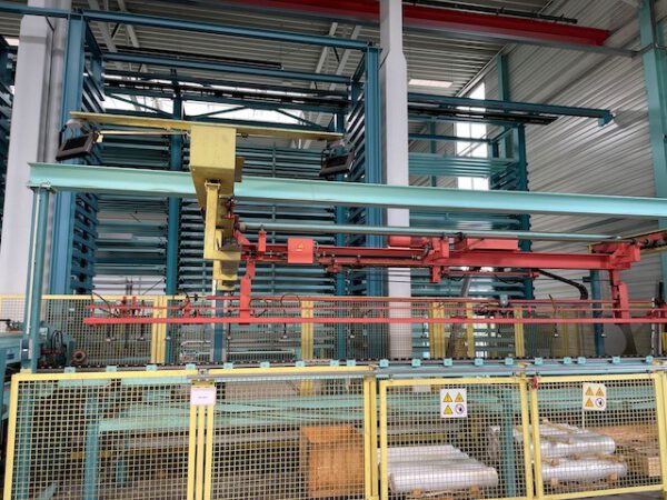 automatischer Blechlagerturm, Stopa, für Bleche max. 1,50m x 3m, bzw. 4m, 3 To. Kassette, 476 Lagerplätze – Bild 36