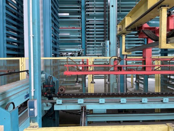 automatischer Blechlagerturm, Stopa, für Bleche max. 1,50m x 3m, bzw. 4m, 3 To. Kassette, 476 Lagerplätze – Bild 38