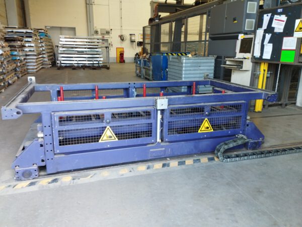 autom. Blechlagerturm und Laseranlage BySprint 2 kW, 8 Türme für Bleche max. 3m x 1,50m, 3 To. Kassette, 216 Lagerplätze – gebraucht - : – Bild 4