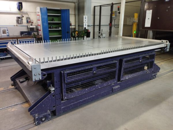 autom. Blechlagerturm und Laseranlage BySprint 2 kW, 8 Türme für Bleche max. 3m x 1,50m, 3 To. Kassette, 216 Lagerplätze – gebraucht - : – Bild 5