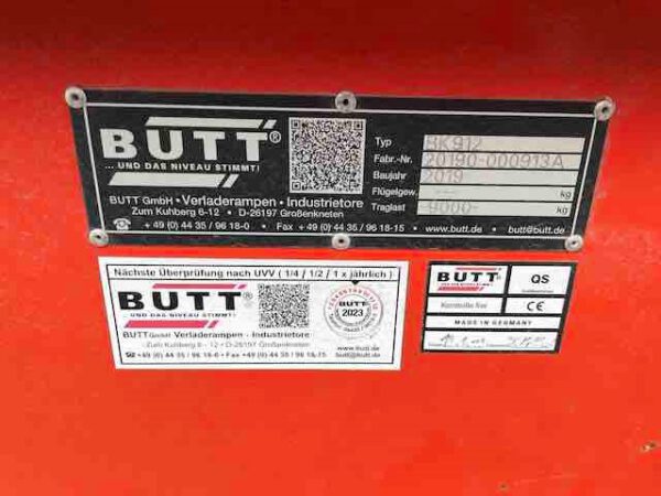 Mobile Mittelachsrampe, Butt, 11,80m lang, 9 To – Bild 2