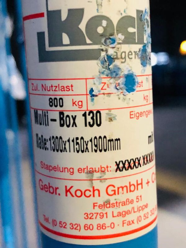 ca. 800 Stück Corletten, 4 verschiedene Typen (1,30m / 1,95m / 2,70m), Koch und Cordes - gebraucht - : – Bild 3