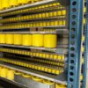34 Felder Stückgut – Durchlaufregal / Bereitstellregale für Kästen und Kartonagen – Bild 10