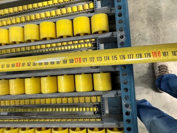 34 Felder Stückgut – Durchlaufregal / Bereitstellregale für Kästen und Kartonagen – Bild 17