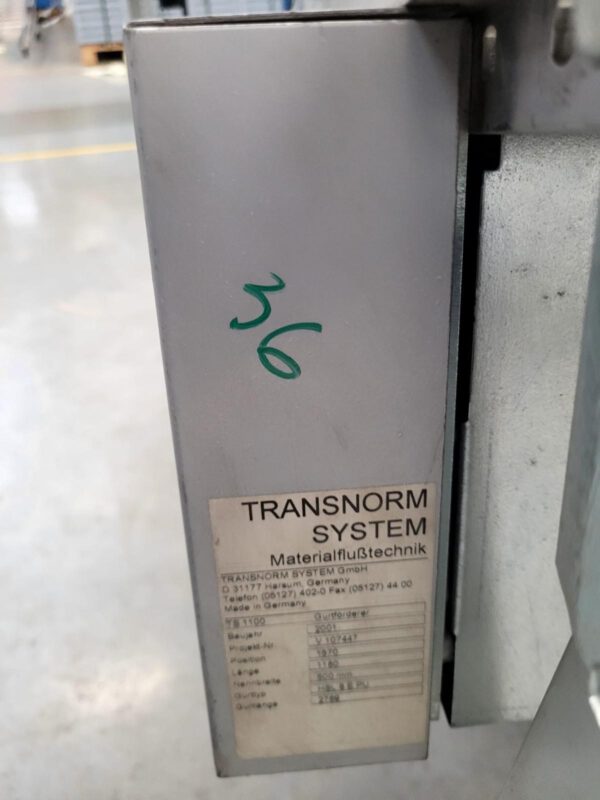 Gurtförderer, Transnorm, ca. 1,19m lang – Bild 2