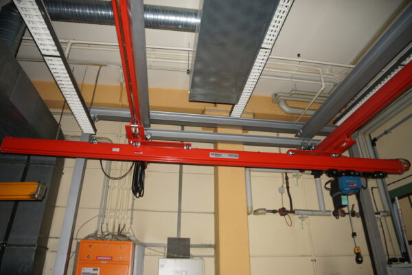 ca. 40 Stück Leichtkransystem KBK, Brückenkran, Kranhimmel, Hallenkran, unterschiedliche Traglasten, Trägerlängen, Spannweiten, etc. vorhanden inkl. Stahlbau (Stützen) - gebraucht - : – Bild 4