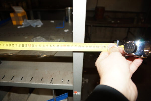 3-Stöckige SSI Schäfer Fachbodenanlage ca. 13,50 x 11m, ca. 216 Felder, Böden 1 x 0,5m, 200kg / Boden – gebraucht - : – Bild 24