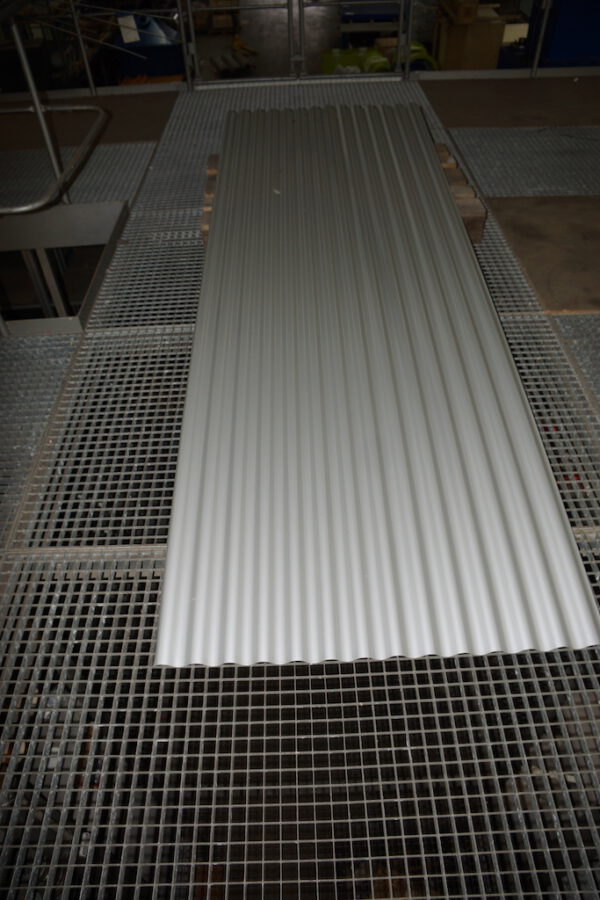 3-Stöckige SSI Schäfer Fachbodenanlage ca. 13,50 x 11m, ca. 216 Felder, Böden 1 x 0,5m, 200kg / Boden – gebraucht - : – Bild 52